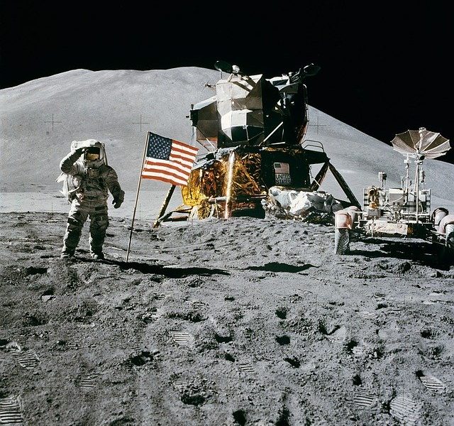 Space Station Moon Landing Apollo 15 James Irwin